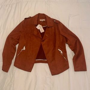 Philosophy faux suede jacket - size S
